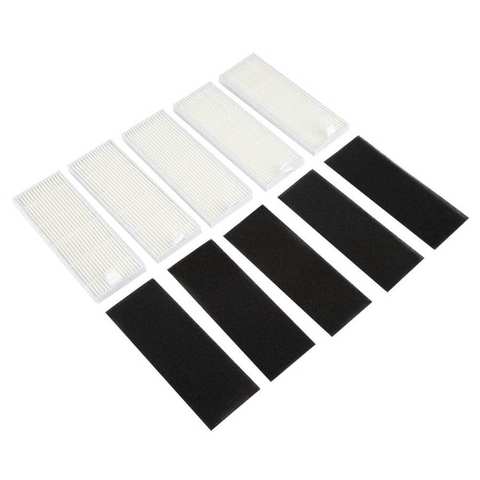 5 PIÈCES Filtre HEPA pour Ecovas ilife A4s A6 A4 A40 A8/ DN621 X620 Robot Aspirateur ► Photo 1/6