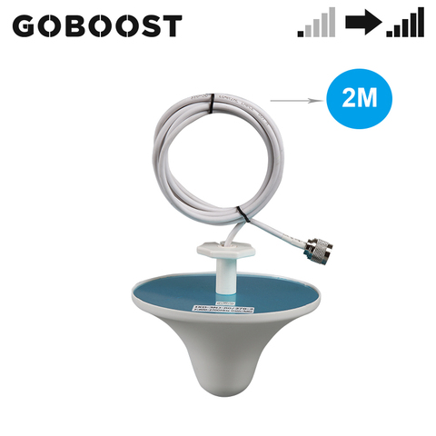 GOBOOST – antenne plafond intérieure 2g/3g/4g 3dBi avec connecteur N mâle pour Internet, Booster de Signal cellulaire ► Photo 1/6