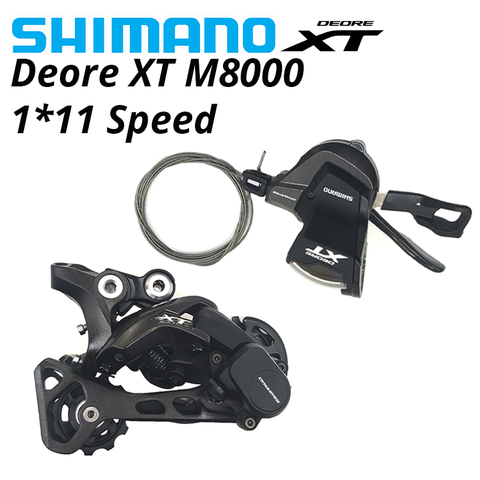 SHIMANO DEORE – ensemble de vitesses XT M8000 11 s SL M8000 et dérailleur arrière GS, 11 vitesses, pièces de bicyclette pour vtt ► Photo 1/5