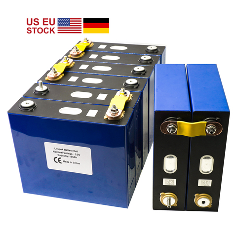 GRADE A 3.2v120ah Lifepo4 batterie Lithium fer Phosphate cellule 12v 24V 48V pas 100ah 150AH 200AH pour solaire RV Pack ue US sans taxe ► Photo 1/6