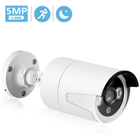 BESDER-caméra de Surveillance extérieure IP POE HD 2MP/5MP (HI3516C) et SONY IMX335, 3 pièces, dispositif de sécurité étanche, 3 pièces (rangée de LED) ► Photo 1/6