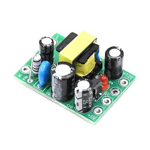 AC-DC 110V 120V 220V 230V à 5V 12V convertisseur carte Module d'alimentation isolé commutateur Module d'alimentation 100mA 500mA 300mA 700mA ► Photo 1/6