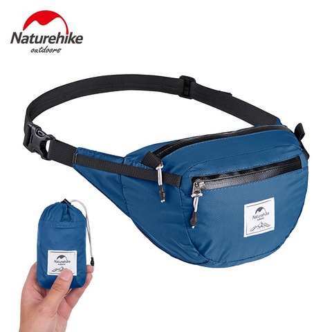 Naturetrekking léger résistant à l'eau sac de taille randonnée en cours d'exécution Mini sac de taille voyage sac de sport en plein air NH18B300-B ► Photo 1/6