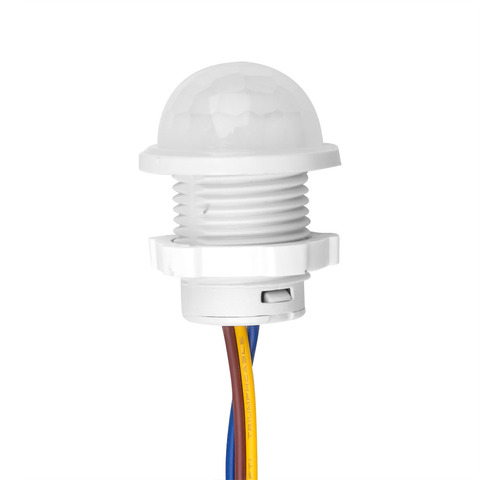 Kebidu 110V 220V interrupteur de lumière PIR capteur détecteur interrupteur intelligent LED 110V 220V PIR capteur de mouvement infrarouge interrupteur automatique On Off ► Photo 1/6