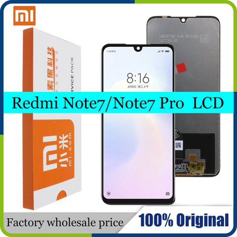 Écran tactile LCD avec châssis, 10 touches, qualité AAA, pour Xiaomi Redmi Note 7 Pro ► Photo 1/5