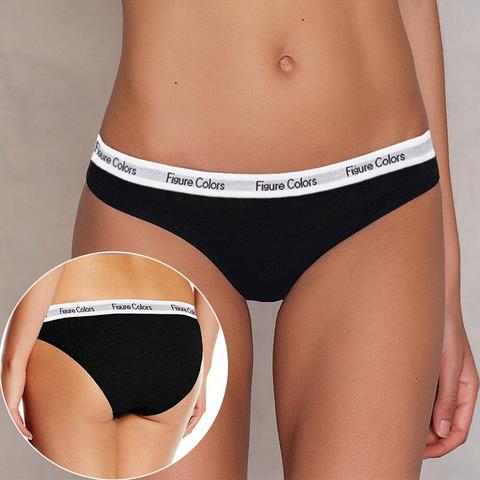 FC-culotte nicky Sexy, sous-vêtement pour femme, slip en pur coton, uni, taille basse, pour filles ► Photo 1/6