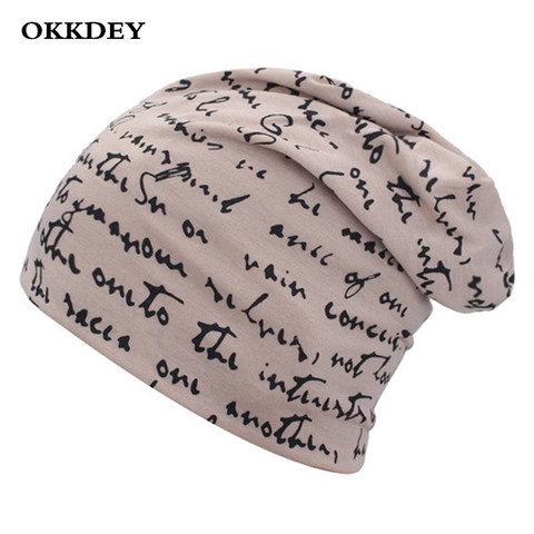 OKKDEY – bonnet unisexe pour homme et femme, chapeau tricoté chaud, mode skullies Hip-hop, collection automne et hiver ► Photo 1/6