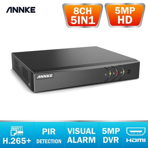 ANNKE – enregistreur DVR de sécurité IP H.265 + enregistrement vidéo, 5mp Lite 5 en 1 HD TVI CVI AHD, alerte e-mail, détection de mouvement, Onvif 2.4 ► Photo 1/6