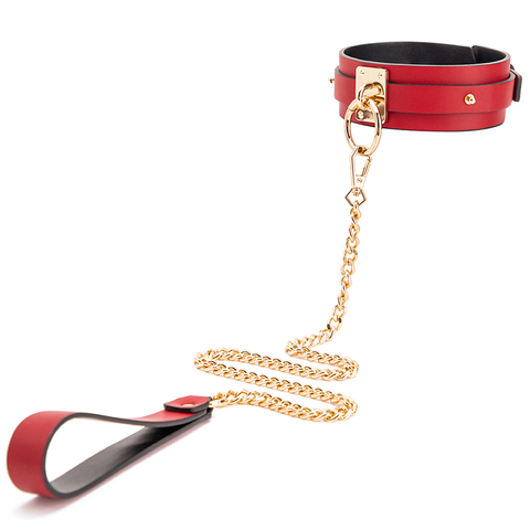 Collier Bdsm en cuir et fer à maillons pour femme, accessoire de Bondage, jouets sexuels pour Couples adultes, contraintes sexuelles, 2022 ► Photo 1/6