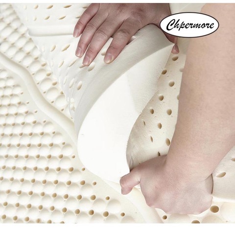 Chpermore – matelas en latex 100% naturel de haute qualité, Tatami à rebond lent, mode presse, avec couvercle intérieur blanc ► Photo 1/3