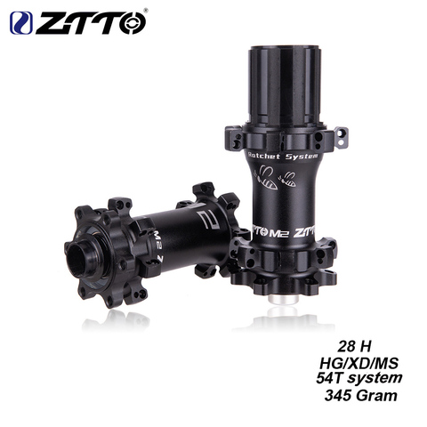 ZTTO – moyeu ultra-léger M2 28 trous pour vtt, système pour axe 12 vitesses QR 28 h ► Photo 1/5