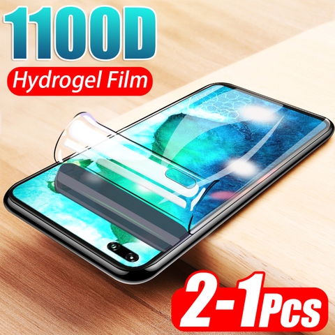 Protecteur d'écran Gla, Film Hydrogel pour Huawei Honor 20 lite MAR-LX1H 6.15 10i 30s 20s View 30 20 pro 10x lite 30i V20 ► Photo 1/6