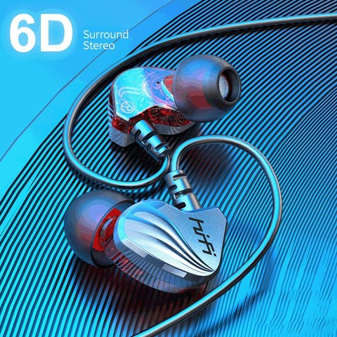 Olhveitra filaire écouteurs dans l'oreille pour ordinateur iPhone Samsung PC 3.5mm écouteurs Auriculares stéréo casque Gamer mains libres avec micro ► Photo 1/6