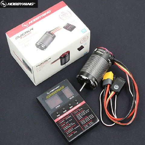 HobbyWing – moteur sensoriel sans balais QuicRun Fusion 540, 1200KV/1800KV, 40a ESC intégré, 2 en 1, pour voiture d'escalade RC 1/10 ► Photo 1/6