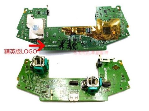 Carte mère d'origine pour Xbox One pour Xbox One Elite Joystick jeu contrôleur remplacement carte mère pièces de réparation tiré ► Photo 1/1