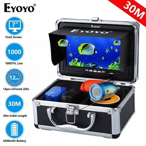 Eyoyo Marque Nouvelle 30 M 1000TVL Fish Finder Sous-Marine De La Mer de Glace De Pêche 7 