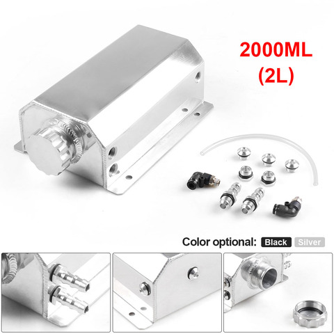 Réservoir universel d'huile et de carburant, 2l, réservoir de ventilation, radiateur, réservoir de refroidissement ► Photo 1/6
