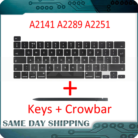 Ordinateur portable A2141 A2289 A2251 Keycaps clés keycap claviers ciseaux réparation pour Apple Macbook Pro Retina 13 