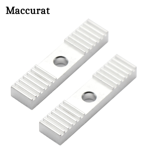 Maccurat-GT2 pour imprimante 3D CNC, bloc en aluminium, courroie de synchronisation, pièce de fixation, dentition, pince de 2mm 9x40mm ► Photo 1/6