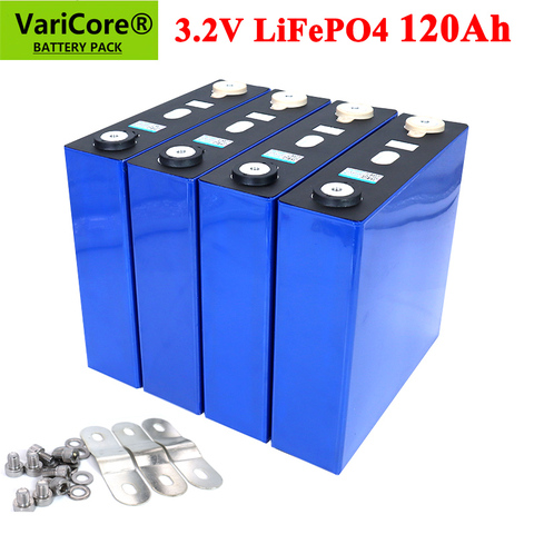 VariCore 3.2v 120ah lifepo4 batterie Rechargeable bricolage 12v 24v 36v 48v cycle profond paquet ldp lithium cellule lithium fer phosphate ► Photo 1/6
