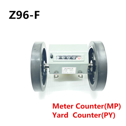 5 chiffres Z96-F rouleau/rouleau roue compteur Textile machines compteur-comptage longueur de mesure ► Photo 1/3