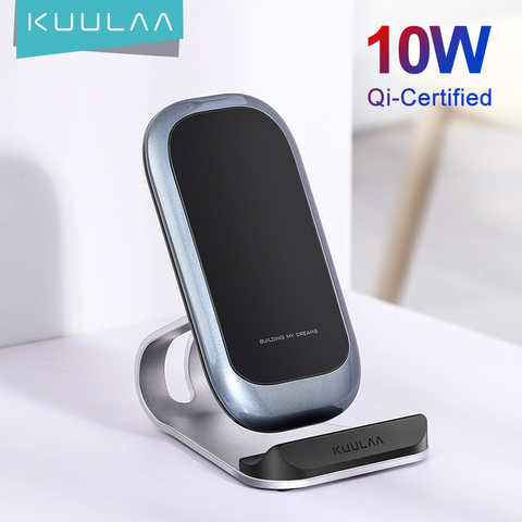 Chargeur sans fil KUULAA Qi 15W pour iPhone 12 11 pro Samsung S9 Xiaomi chargeur de support de téléphone de Station de chargement sans fil rapide ► Photo 1/6