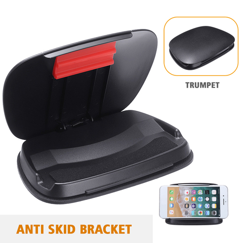 Support de téléphone pour tableau de bord universel pour voiture support de berceau support anti-dérapant pour accessoires d'intérieur de voiture GPS ► Photo 1/6