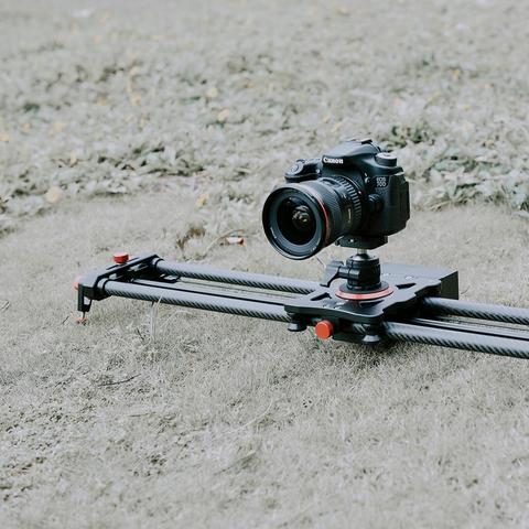 Caméra vidéo motorisée professionnelle en fibre de carbone, Rail coulissant avec moteur silencieux, chronométrage, télécommande sans fil ► Photo 1/6