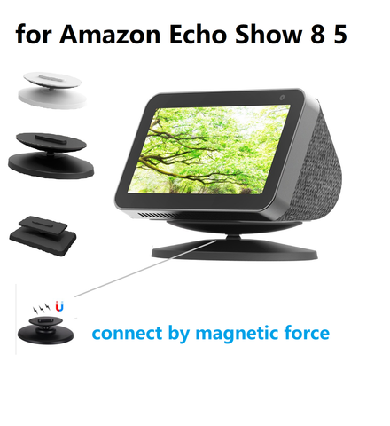 Support pour Alexa Amazon Echo Show 5 echo show 8 support de montage mural pour Echo Dot 3 dot 4 support de support de haut-parleur de maison intelligente ► Photo 1/6