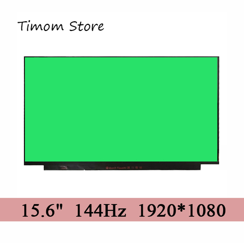 Écran LCD/LED IPS pour ordinateur portable de jeu AUO, 144Hz, 72% NTSC, mat et fin, 1920x1080, eDP, 40 broches, 15.6 pouces ► Photo 1/6
