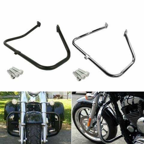 Moto moteur garde autoroute barre de sécurité pour Harley Touring Electra glisse route roi FLHT 1997-08 ► Photo 1/6