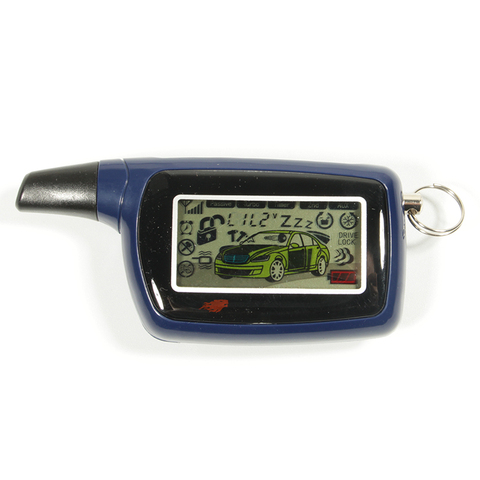 Télécommande pour Scher khan Logicar 2, 1 lcd, système d'alarme de voiture bidirectionnel, porte-clés ► Photo 1/3