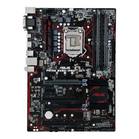 ASUS – carte mère PRIME B250-PRO, Intel LGA-1151, ATX, DDR4, 2400MHz, double M.2, Intel Optan, avec éclairage LED, nouveauté ► Photo 1/5