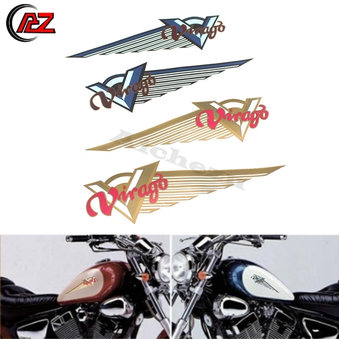 ACZ – décalcomanie avec emblème de moto, décalcomanie avec Logo «Virago» pour Yamaha Virago XV125 XV250 XV400 XV535 XV700 ► Photo 1/6