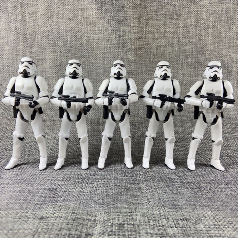 Lot de 5 figurines STAR WARS OTC, 3.75 pouces, troopers de la troie Empire Storm ► Photo 1/3
