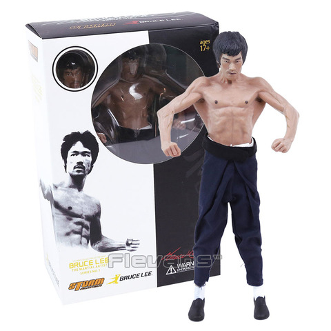 Bruce Lee Figure tempête à collectionner la série d'artiste Martial NO.1 Bruce Lee 1/12 figurine Premium classique jouets cadeau ► Photo 1/1