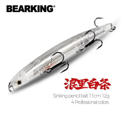 BEARKING-leurre coulant rigide professionnel offrant une excellente Action, appât artificiel offrant une excellente Action, wobbler, 11cm, 12g ► Photo 1/6