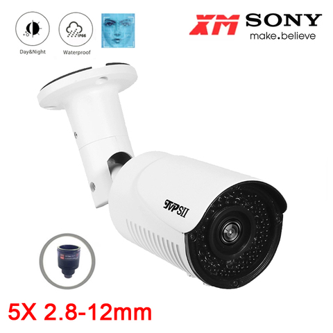 Caméra de vidéosurveillance extérieure en métal, étanche, 4K, 8mp,5mp,4mp,2mp, 1080P, 42 pièces, led infrarouges, Zoom Varifocal 5X, lentille AHD, sécurité ► Photo 1/6