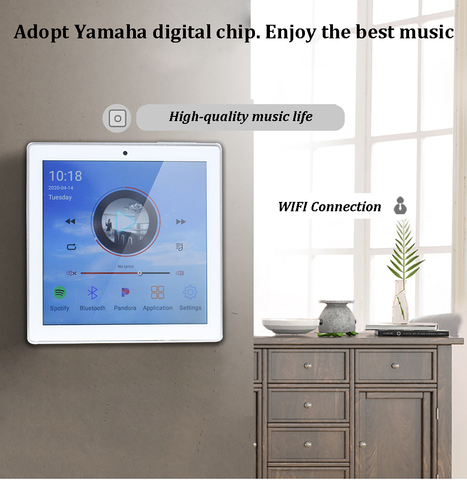 WIFI Bluetooth amplificateur mural Audio Home cinéma amplificateurs Mini Amplificador Android préamplificateur conseil fond musique hôte ► Photo 1/6