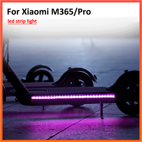 Lampe de barre de lampe de poche RGB de lumière de bande de LED pour Xiaomi M365 pour le modèle de Flash de longue lumière de Scooter électrique de Ninebot ► Photo 1/6