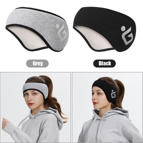 Sport bandeau chauffe-oreille unisexe hiver cyclisme entraînement Yoga course Jogging vélo coupe-vent chaud cache-oreilles bandeau cheveux chapeaux ► Photo 1/6