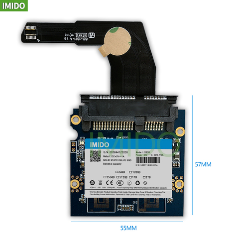 Câble inférieur supérieur de mise à niveau du disque dur SSD HDD avec outils pour Mac Mini A1347 (2012) / MD387 / MD388 2nd réparation 821-1347-A ► Photo 1/6