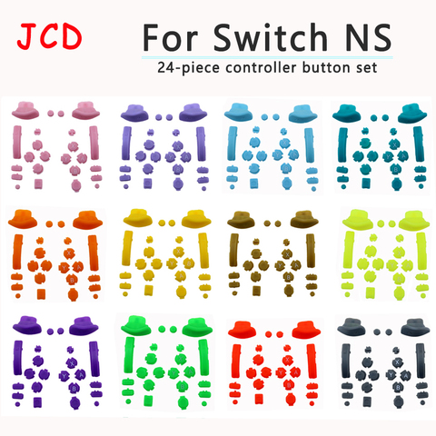 15 couleurs de remplacement pour commutateur Joy-con L R ZL ZR bouton ABXY d-pad bouton SL SR boutons pour Nintendo Switch Joycon gauche droite ► Photo 1/6