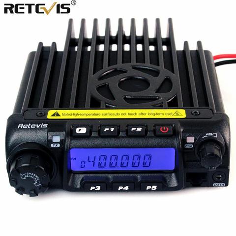 Émetteur-récepteur Radio de voiture Mobile RT-9000D à chape VHF 66-88MHz (ou UHF) 60W 200CH brouilleur talkie-walkie + haut-parleur micro + câble de programme ► Photo 1/6