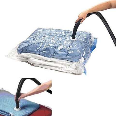 Sacs de rangement sous vide pour gain d'espace | Sac à Vac, sacs à vide, sacs à fermeture, valise de voyage meilleur prix ► Photo 1/6