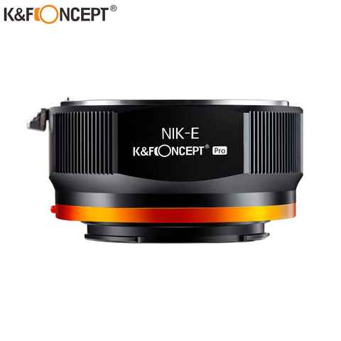 K & F Concept NIK objectif vers NEX PRO E adaptateur de monture pour Nikon AI objectif vers pour Sony NEX E monture caméra adaptateur d'objectif ► Photo 1/6