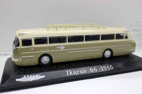 Éditions Collections Atlas 1/72 Ikarus 66 1955 bus moulé sous pression modèle Matel cadeau ► Photo 1/6