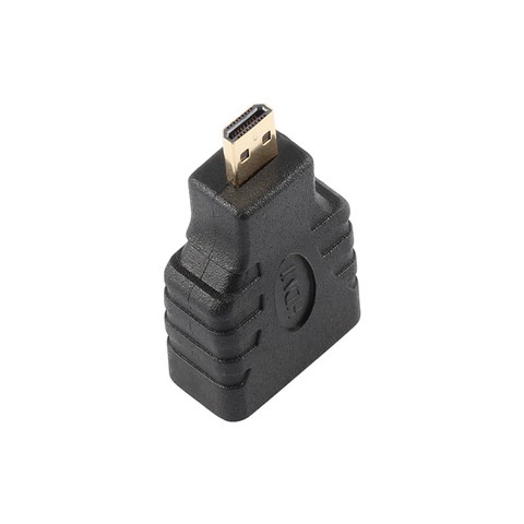 Micro HDMI-compatible mâle vers HDMI-compatible femelle Type D mâle or adaptateur d'extension connecteur convertisseur pour caméra TV HD ► Photo 1/4