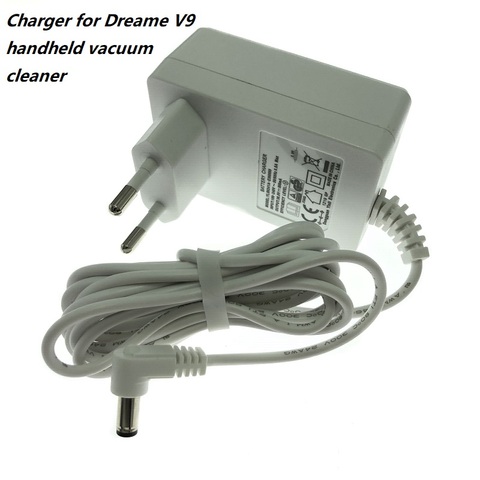 Adaptateur secteur avec prise ue pour Xiaomi Dreame V9 aspirateur à main sans fil V9 V10 chargeur pièces de rechange ► Photo 1/3