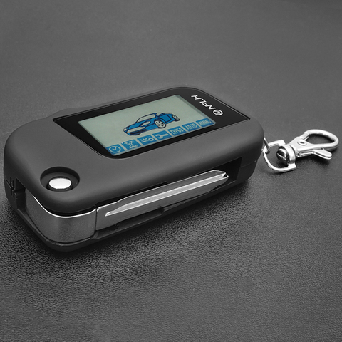 Porte-clés d'entrée de télécommande LCD A93, compatible avec Twage Starline A93, version russe, alarme de voiture bidirectionnelle ► Photo 1/5